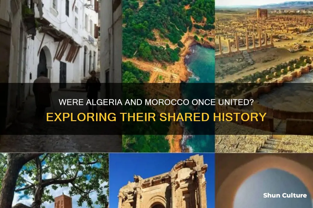 was algeria and morocco one country