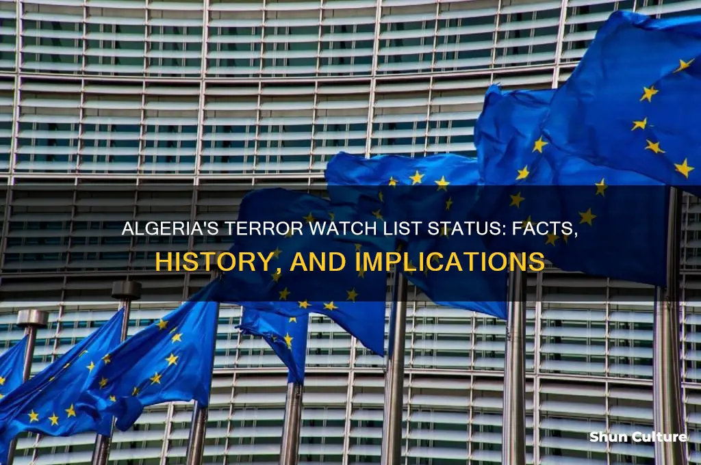 was algeria on the terror watch list