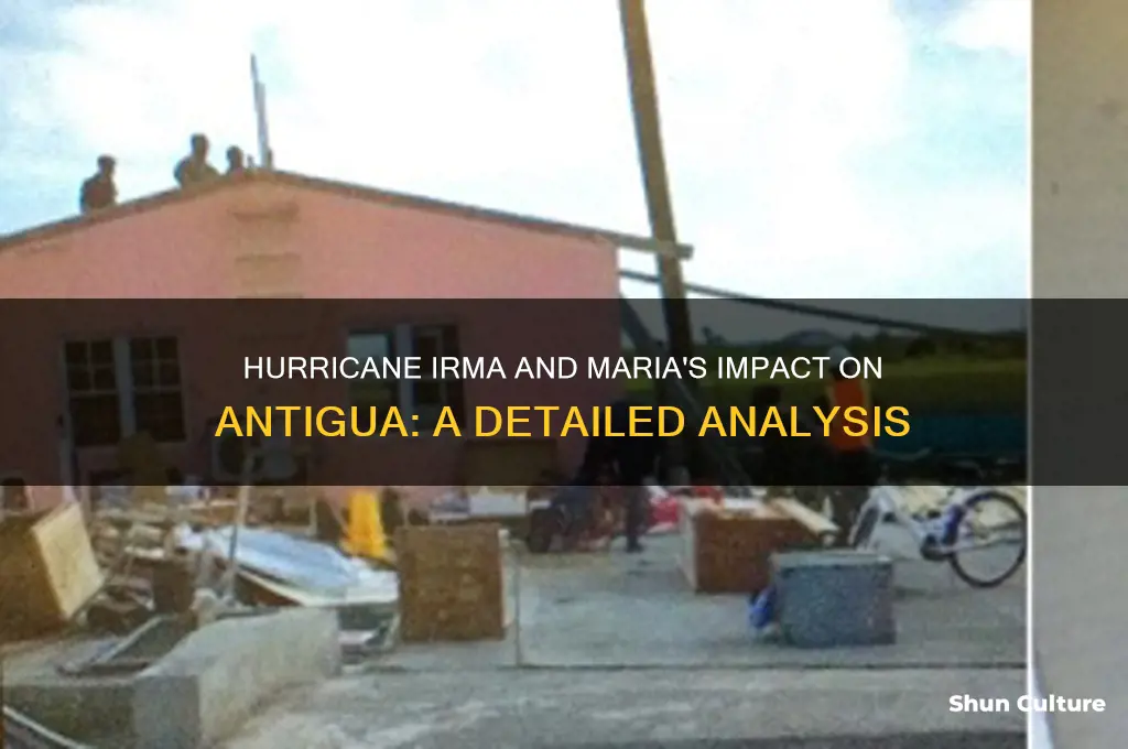 was antigua affected by hurricane irma or maria