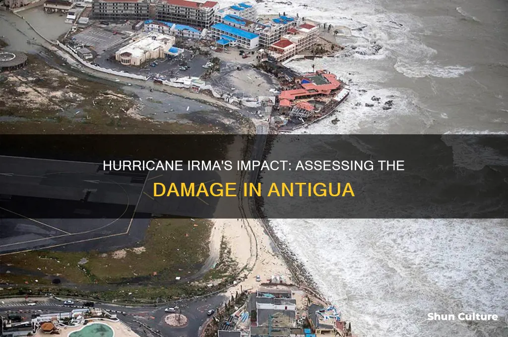 was antigua damaged by hurricane irma