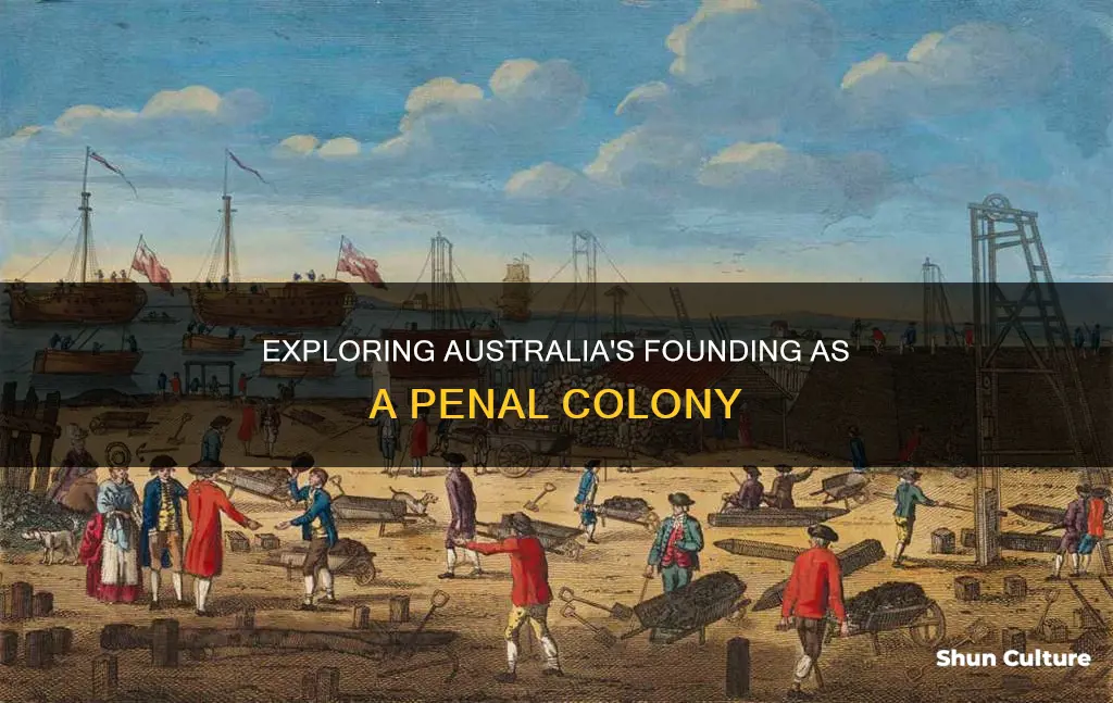 was australia founded as a penal colony