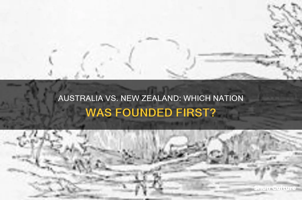 was australia or new zealand founded first