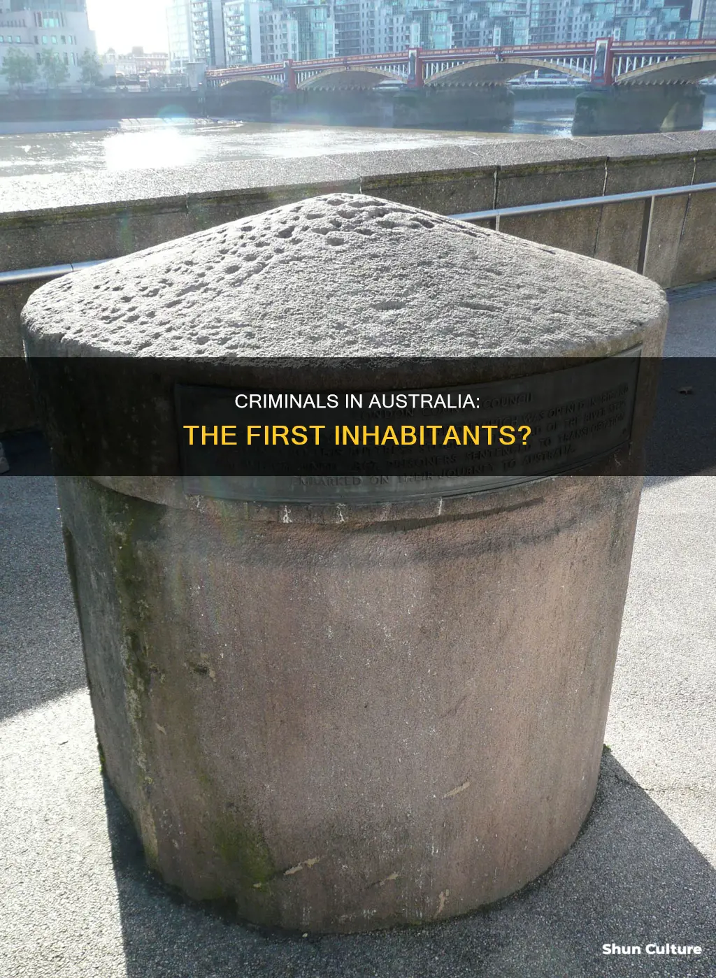 was australia originally populated by criminals