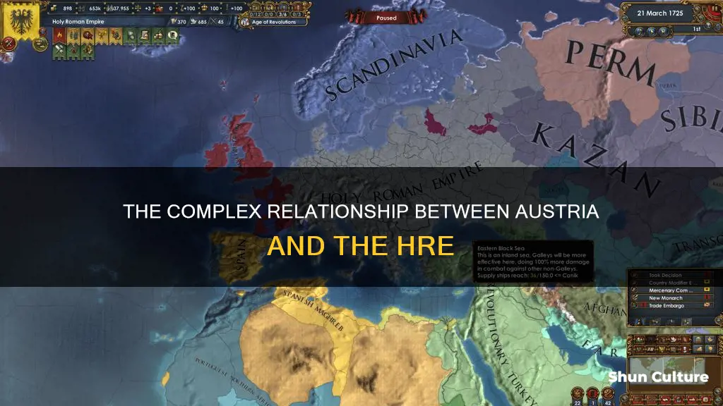 was austria apart of the hre