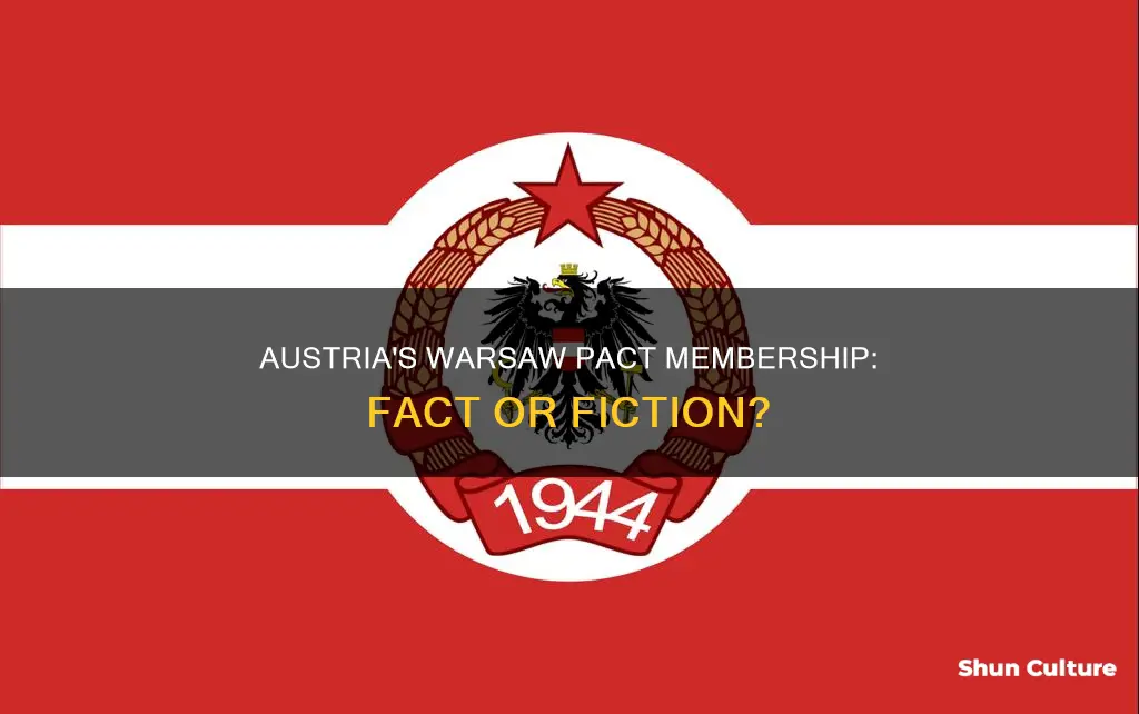 was austria ever a member of the warsaw pact