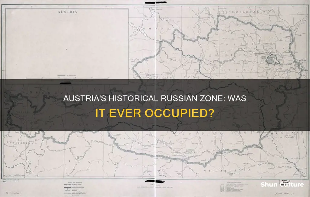 was austria ever in the russian zone