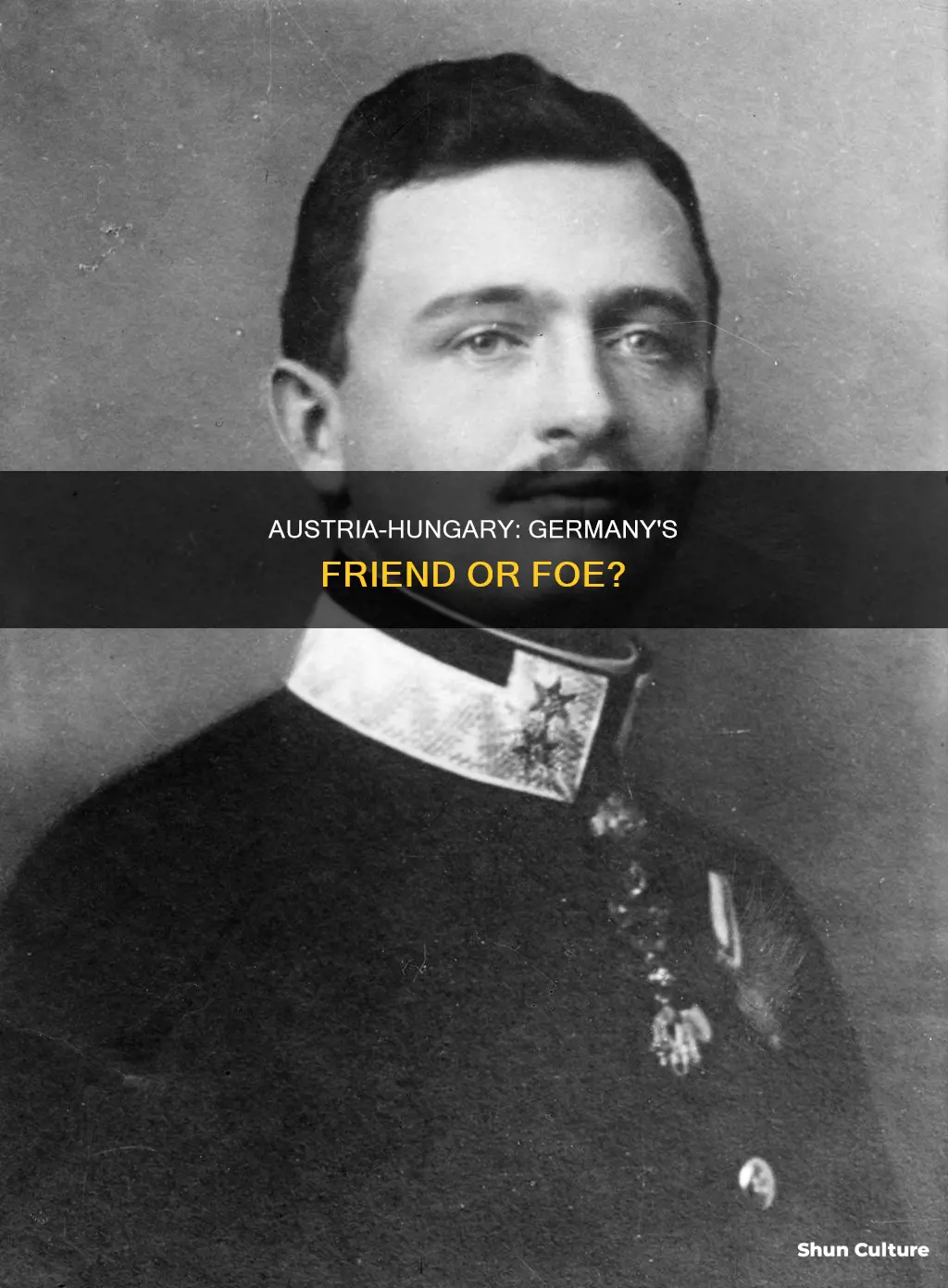 was austria-hungary a reliable ally for germany