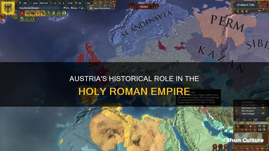 was austria par of the holy roman empire