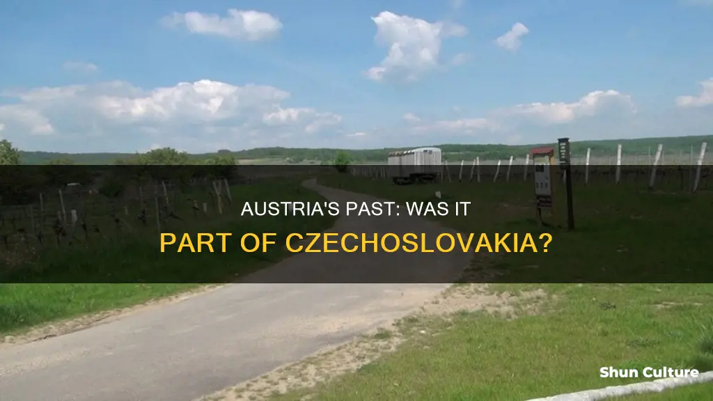 was austria part of czechoslovakia