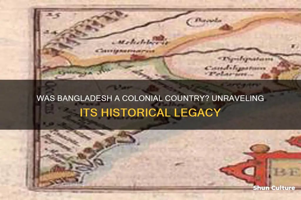 was bangladesh collonial country