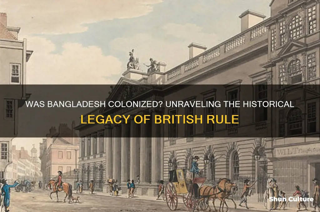 was bangladesh colonised