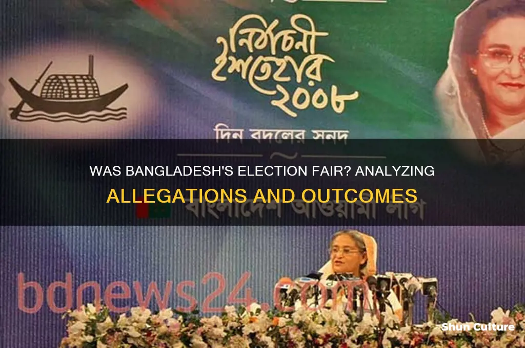was bangladesh election fair