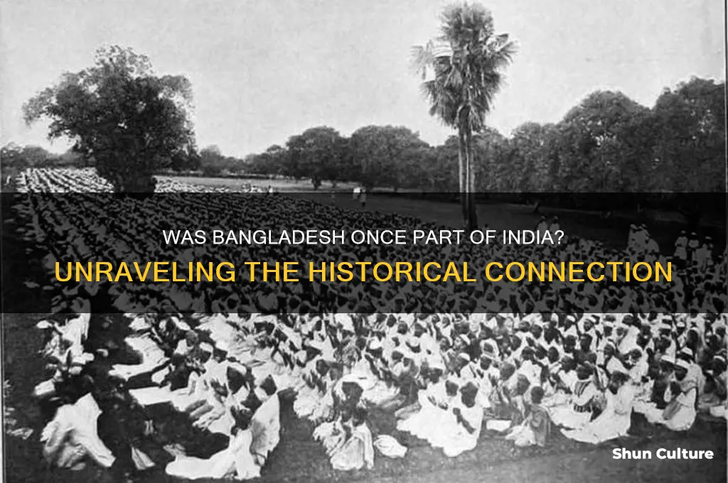was bangladesh once part of india
