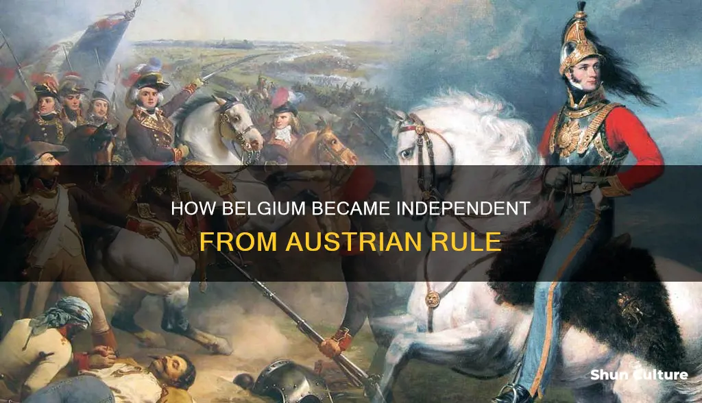 was belgium once apart of austria