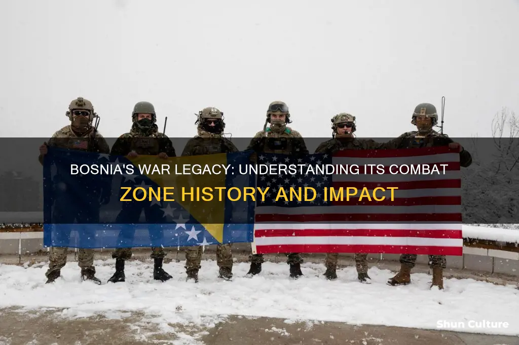was bosnia a combat zone