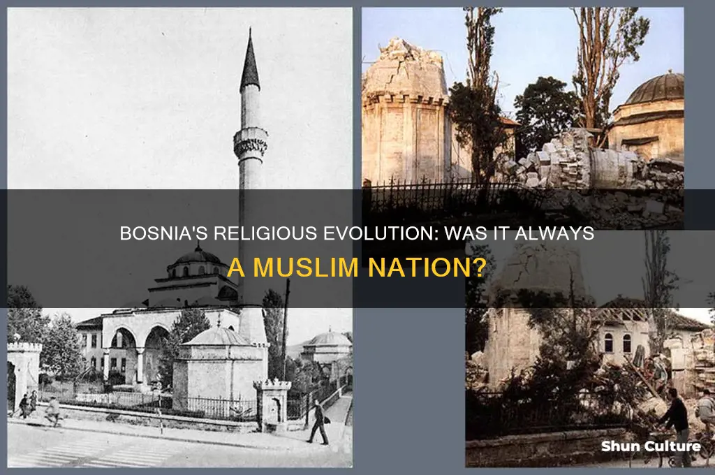 was bosnia always a muslim country