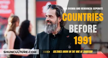 Bosnia and Herzegovina: Were They Separate Before 1991?