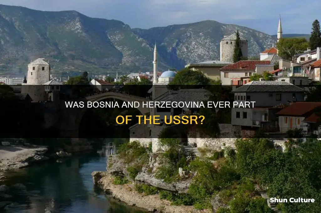 was bosnia and herzegovina part of ussr