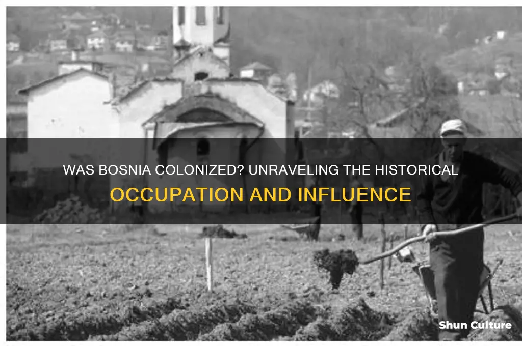 was bosnia colonized