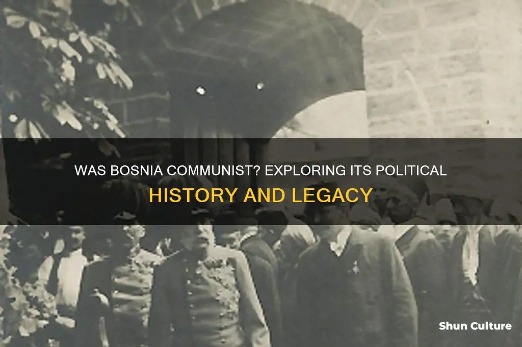 was bosnia communist