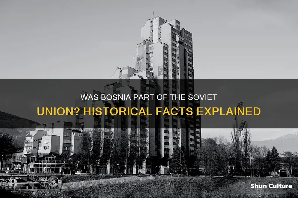 was bosnia in soviet union