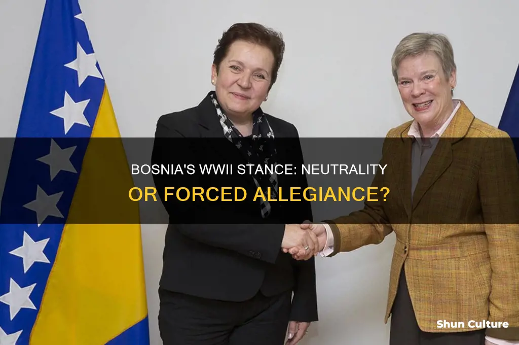was bosnia neutral in ww2