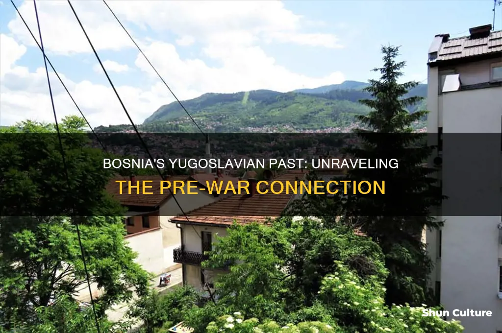 was bosnia yugoslavia before the war