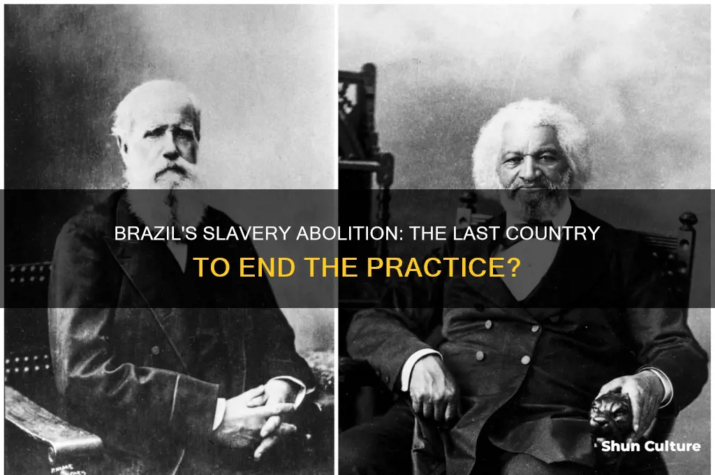 was brazil the last country to abolish slavery