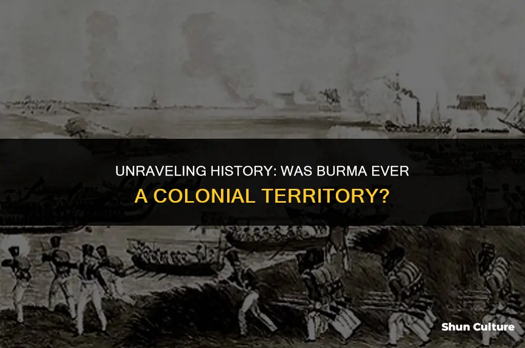 was burma a coloinal territory