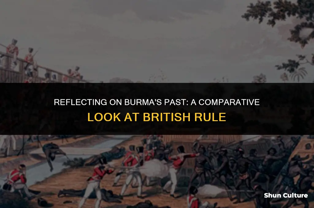 was burma better under british rule
