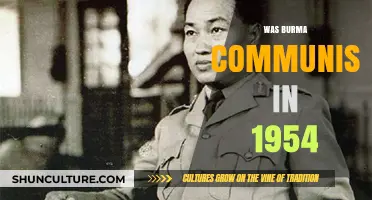 Exploring Burma's Political Landscape in 1954: Was It Communist?
