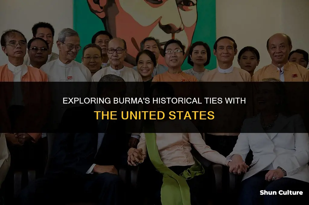 was burma under american control