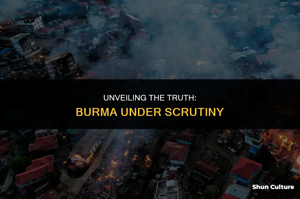 was burma under investigation