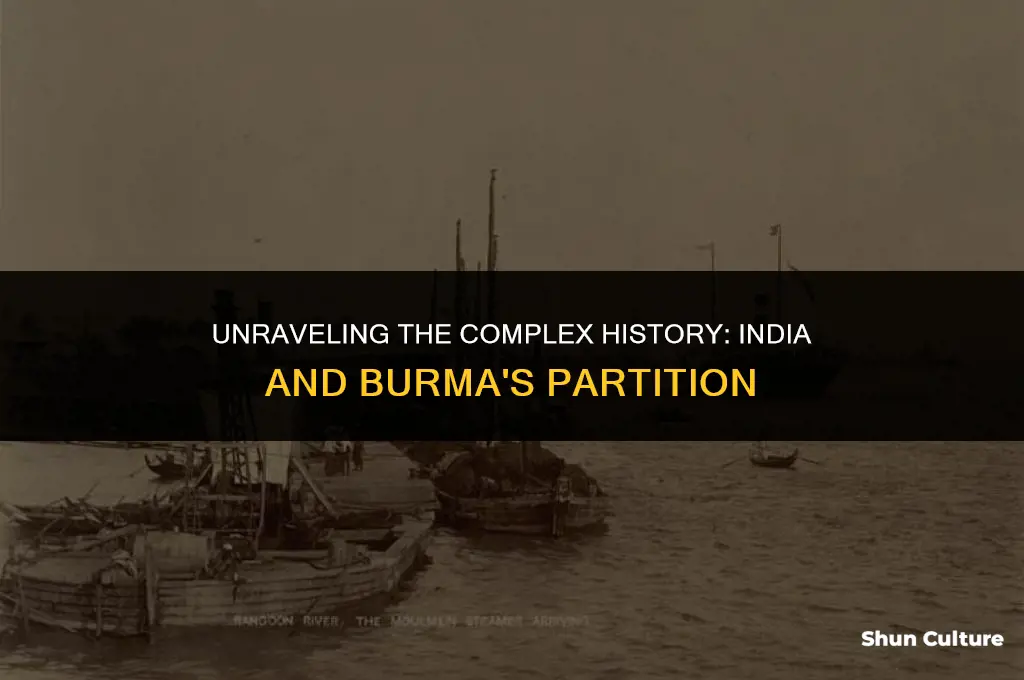 was india and burma partition