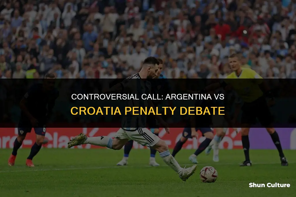 was it a penalty argentina vs croatia
