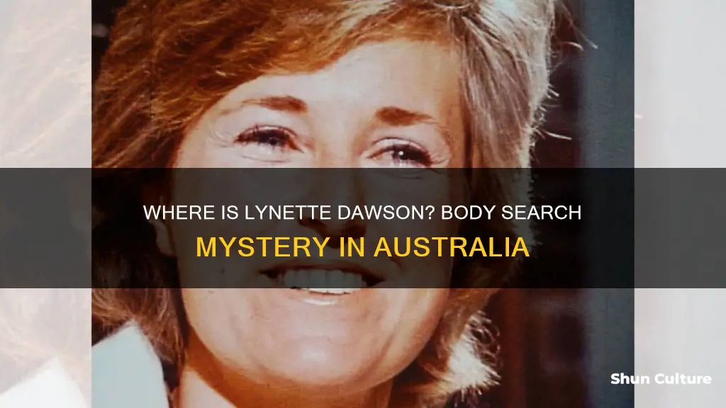 was lynette dawson in australia body found