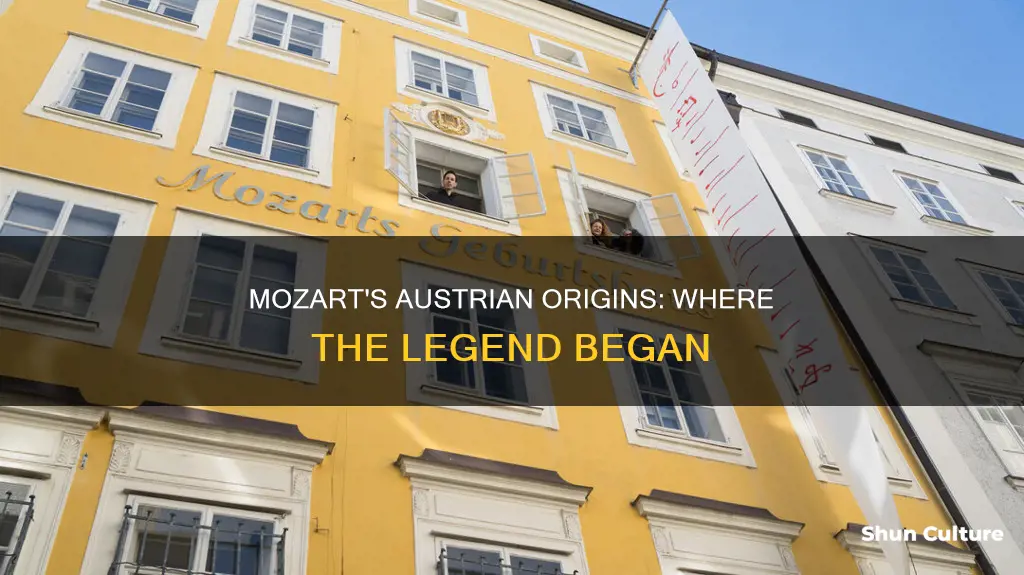 was mozart born in austria