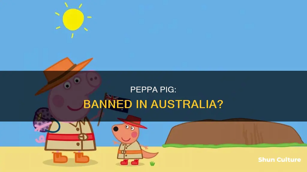 was peppa pig banned in australia