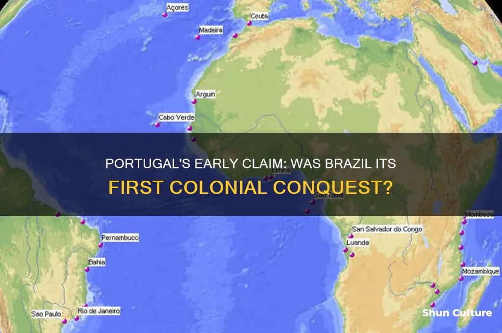 was portugal the first country to claim brazil