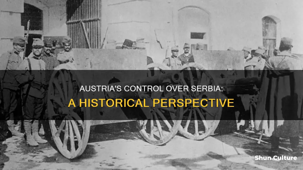 was serbia controlled by austria