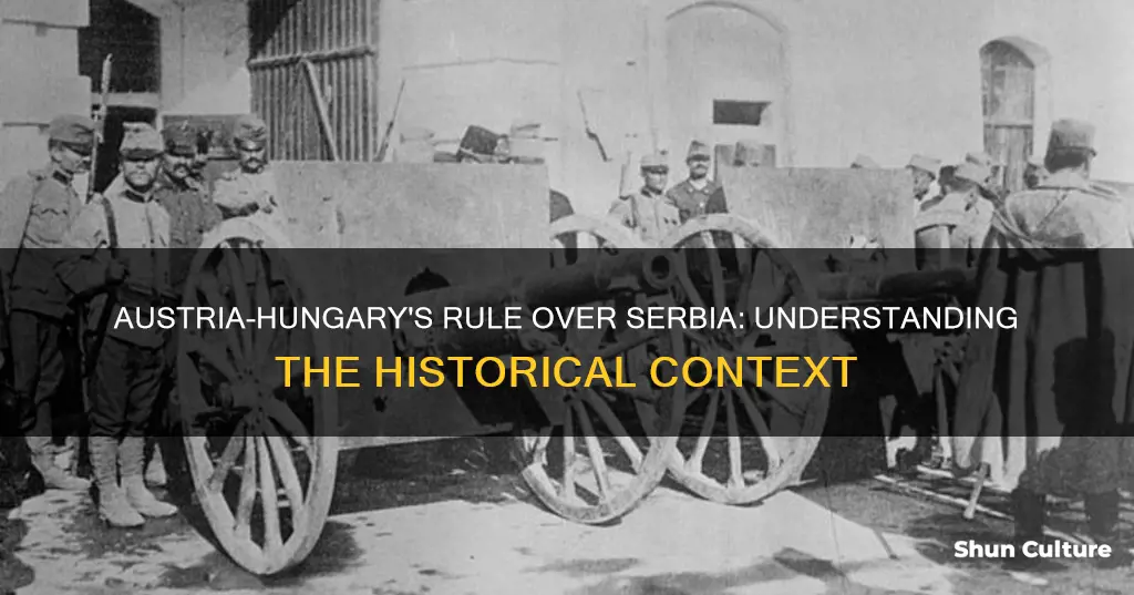 was serbia ruled by austria hungary