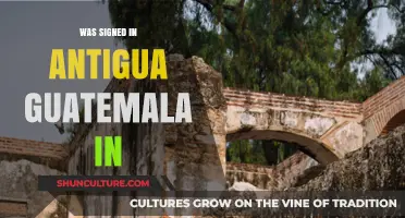 Historic Treaty Signed in Antigua Guatemala: A Legacy of Peace