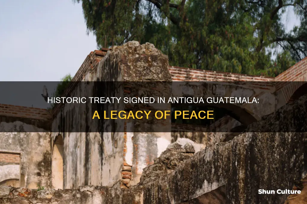 was signed in antigua guatemala in