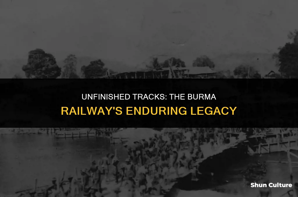 was the burma railway finished