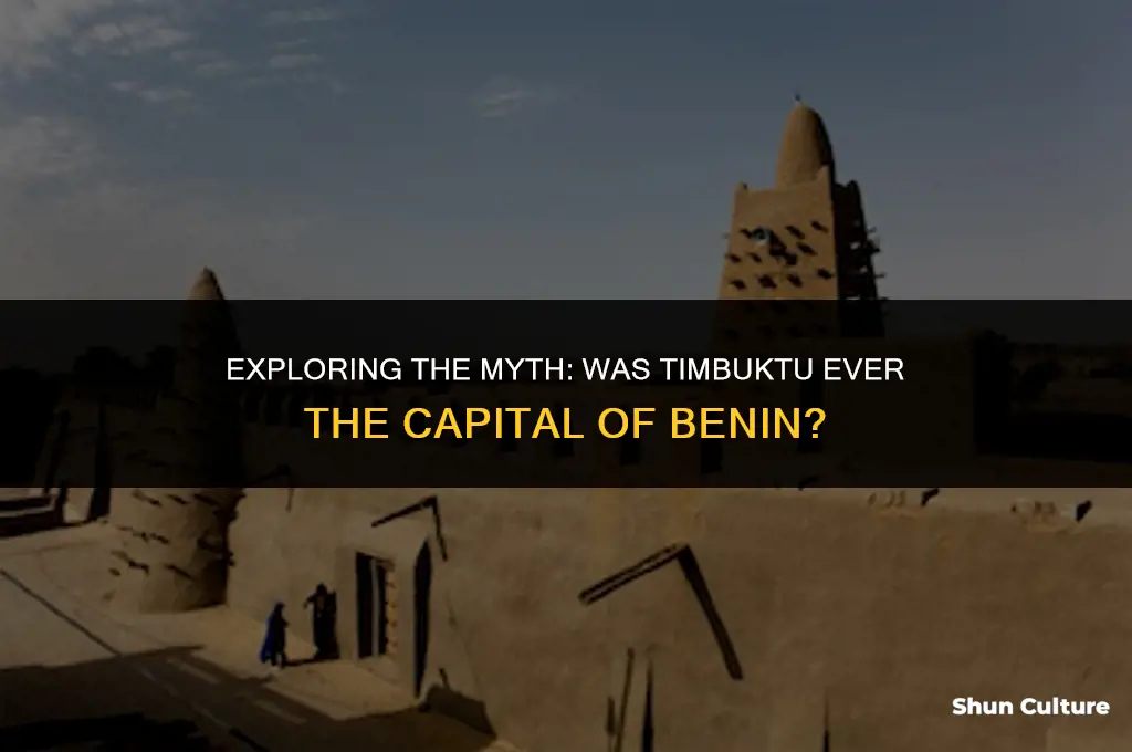 was the capital of benin timbuktu