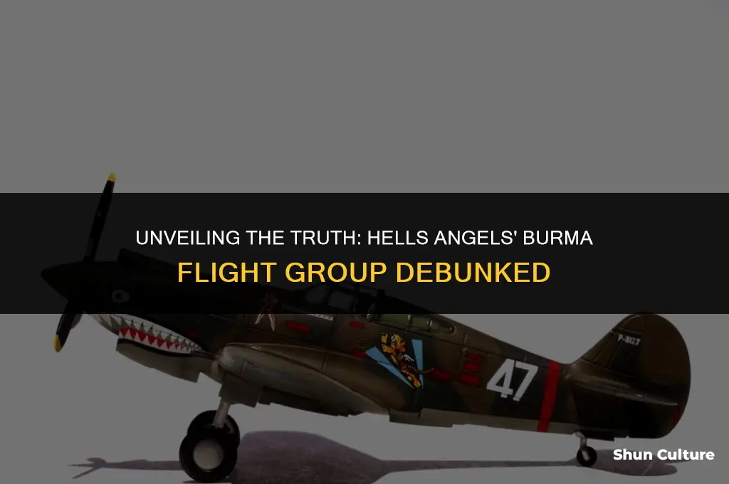 was the hells angels a flight group in burma