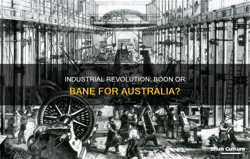 was the industrial revolution good for australia