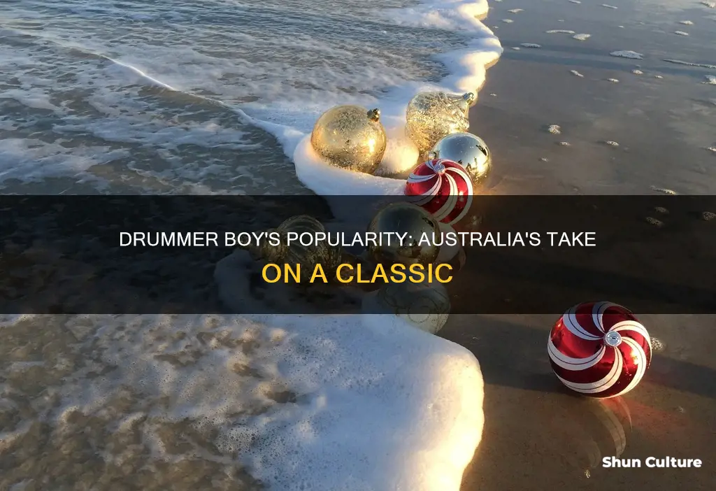 was the little drummer boy popular in australia