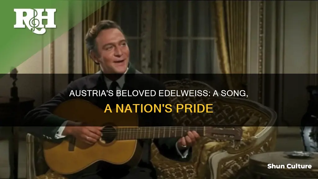 was the song edelweis a nationally cherished song in austria