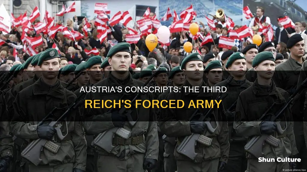 was third reich using conscripts from austria